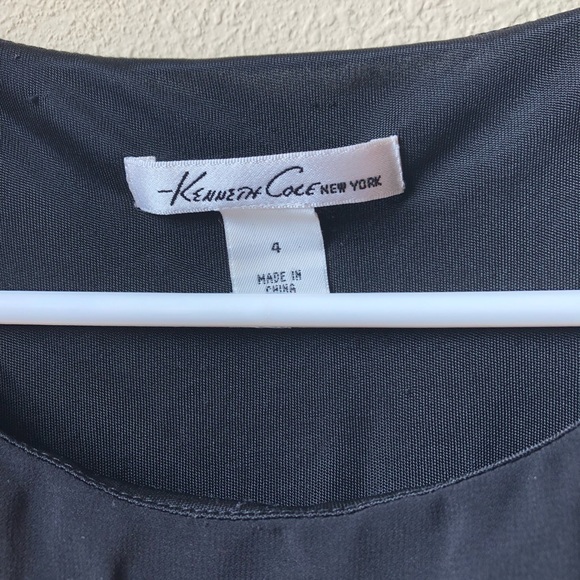 Kenneth Cole with metal dots blouse size 4 - Picture 2 of 2